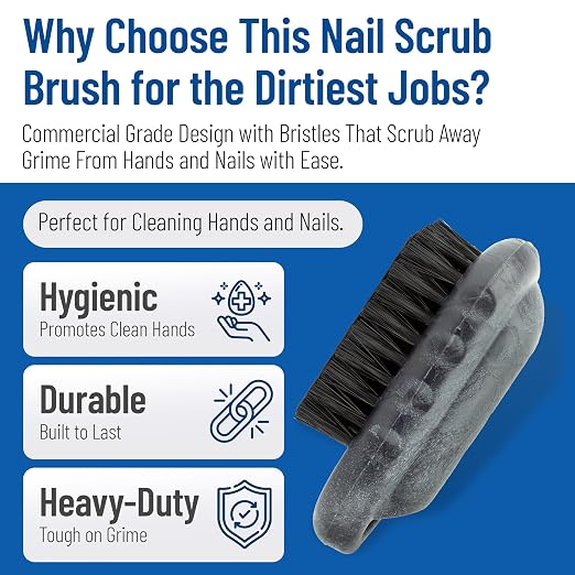 SPARTA 5 Inch Hand and Nail Brush - Image 3
