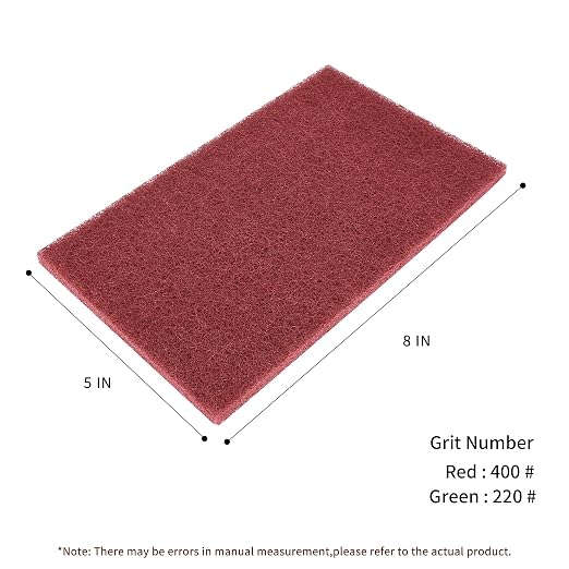 Scuff Pads - 10Pcs Scouring Pad 7447 - Very Fine Grade Hand Pads General - Image 5