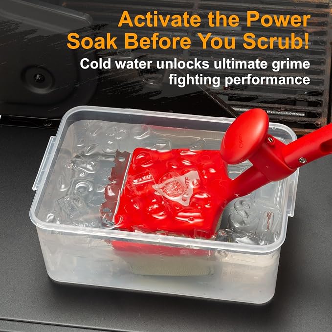 BBQ Grill Cleaner Brush, EEFINITE Steam Grill Brush - Image 2