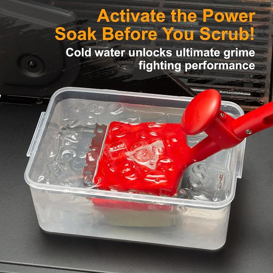 BBQ Grill Cleaner Brush, EEFINITE Steam Grill Brush - Image 2