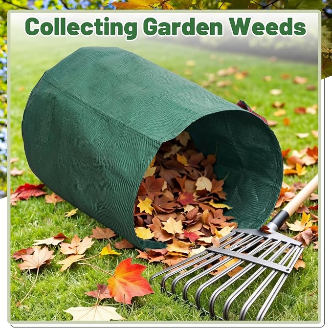 72 Gallons Reusable Yard Waste Bags, 3 Packs Lawn and Leaf Bags - Image 6