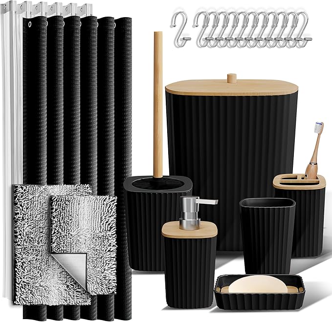 Clara Clark Bathroom Accessories Set by ClaraClark