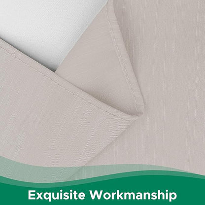 Biscaynebay Wrap Around Bed Skirts for King & Cal King Beds 19" Long Drop, Camel Grey Adjustable Elastic Dust Ruffles Easy Fit Wrinkle Resistant Silky Luxurious Fabric Machine Washable