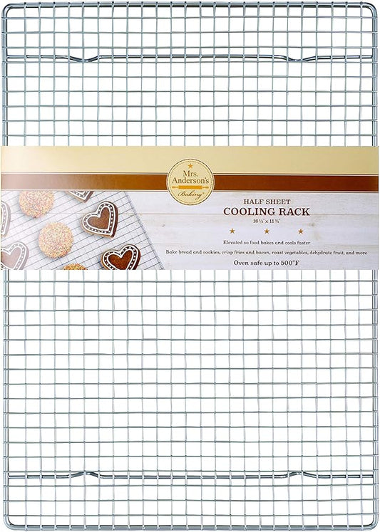 Mrs. Anderson’s Baking Professional Half Sheet Baking and Cooling Rack - Image 2