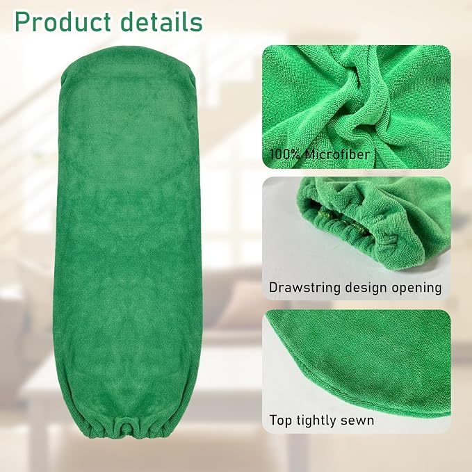 4 PCS Ceiling Fan Duster Kits, 100% Microfibre Fan Blade Cleaner - Image 3