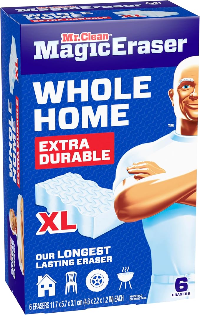 Mr. Clean Magic Eraser Sponge, All Purpose Cleaner, Long Lasting Cleaning - Image 10