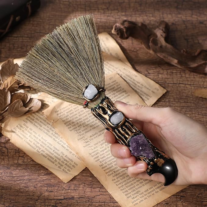 Witch Crystal Altar Broom - Image 3