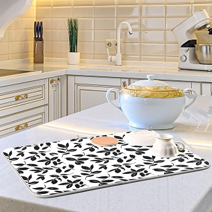 Eucalyptus Leaves Dish Drying Mat - Image 6