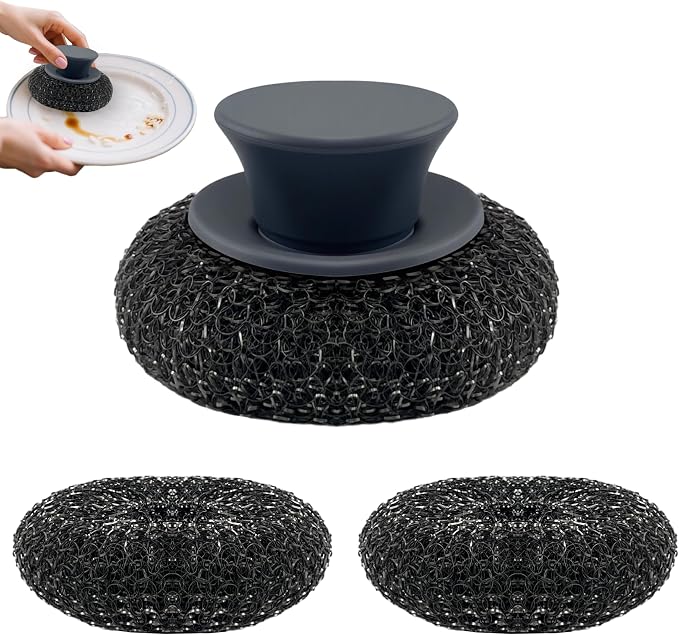 Stainless Steel Wool Scrubber by Frayot