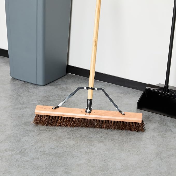 Restaurantware-BROOM HEAD ONLY: Clean Tek Professional 24-Inch Indoor Broom Head - Image 6
