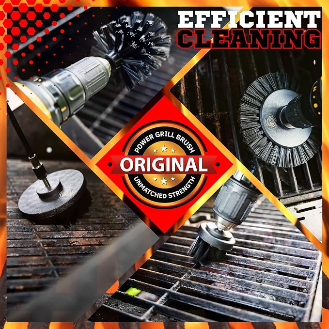Grill Brush 5 Piece BBQ Cleaning Kit - Image 9