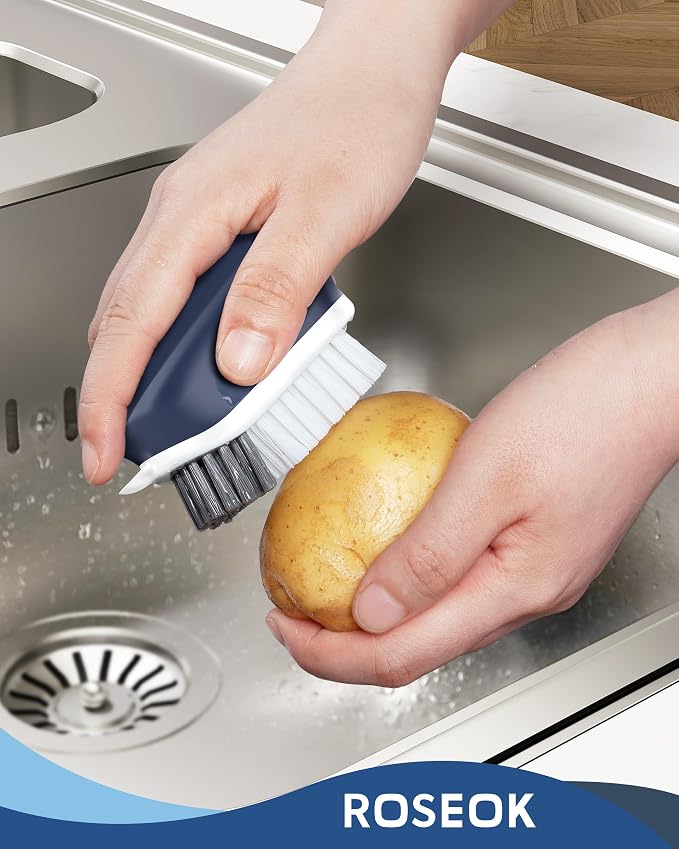 Potato Scrubber and Veggie Brush, Self-Standing Kitchen Brush - Image 4