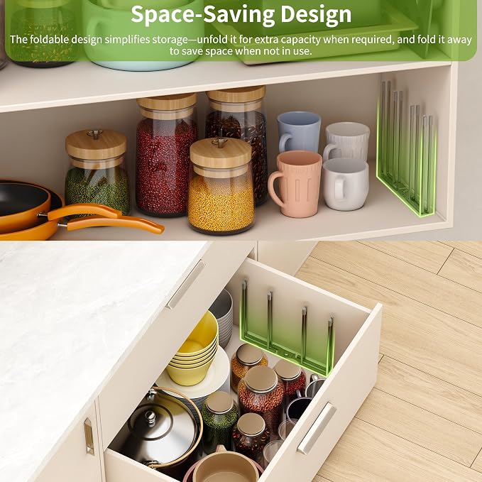 Retractable Bottle Drying Rack, Baby Bottle Drying Rack, Collapsible Cup - Image 4