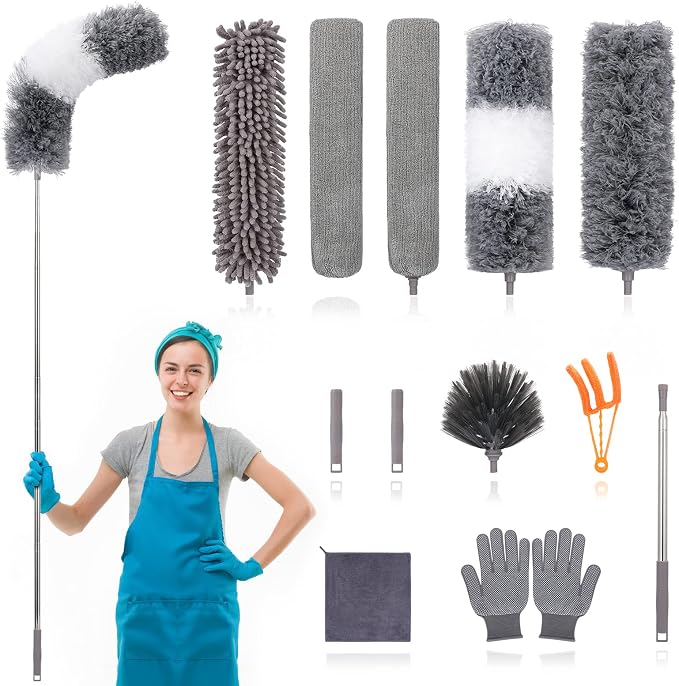 12pcs Microfiber Dusters, Duster by SNOPIC