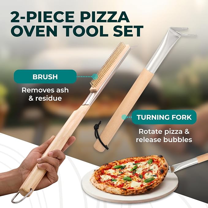 Urban Whisk 22" Pizza Oven Brush - Image 5
