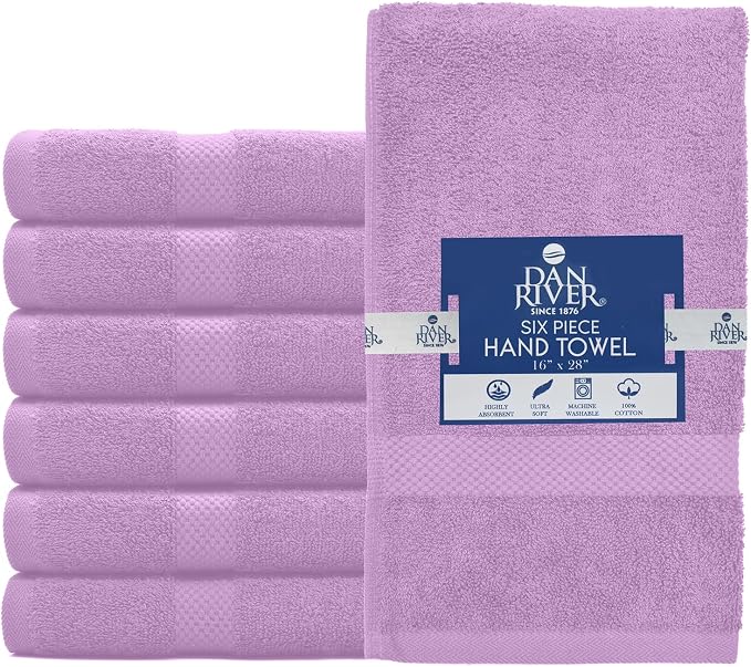 DAN RIVER 6-Pack Premium Hand Towels - Image 6