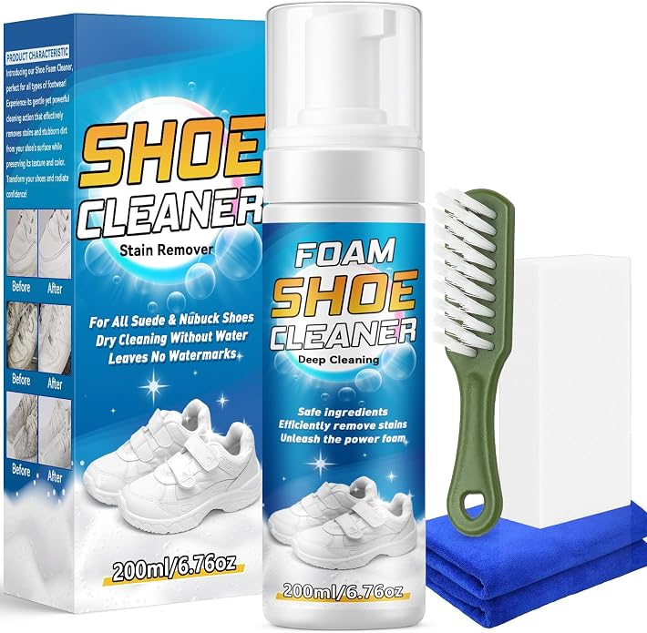 Shoe Cleaner, Deep Cleaning Sole Sneaker Cleaner, Shoe Cleaning Kit by Vereclue