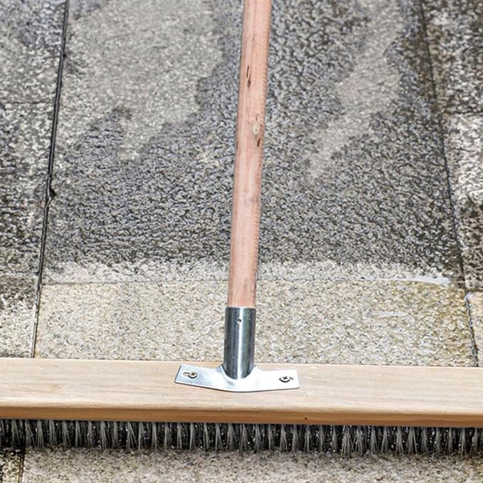Vikye Scrub Brush with Long Handle, 7.9inch Heavy Duty Floor Scrubber Brush - Image 6