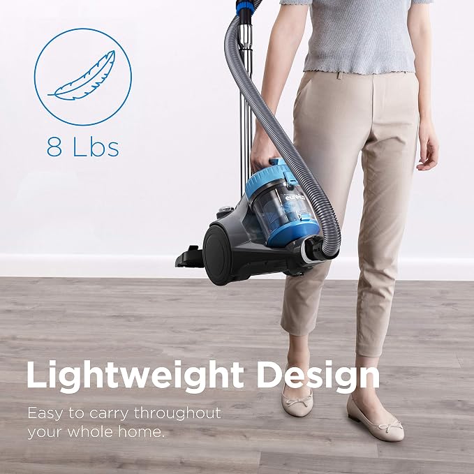 Eureka WhirlWind Bagless Canister 2.5L Vacuum Cleaner, Lightweight Vac - Image 7