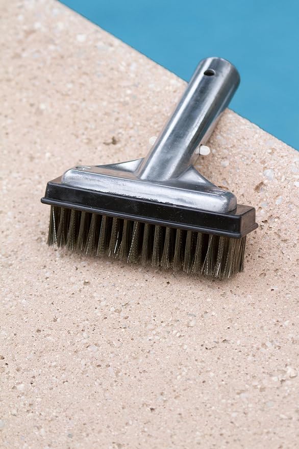 Poolmaster 20178 5-Inch Aluminum-Back Swimming Pool Algae Brush - Image 5
