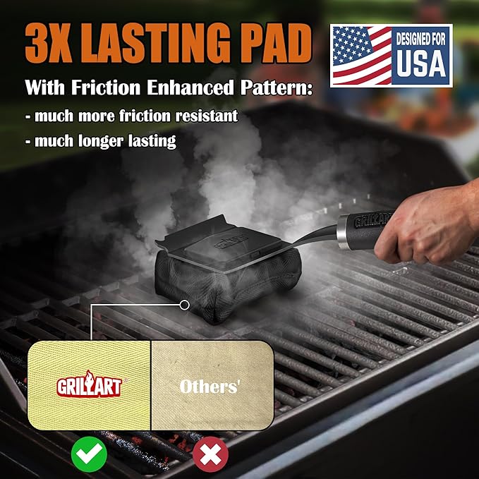 GRILLART Grill Brush Bristle Free - Image 6