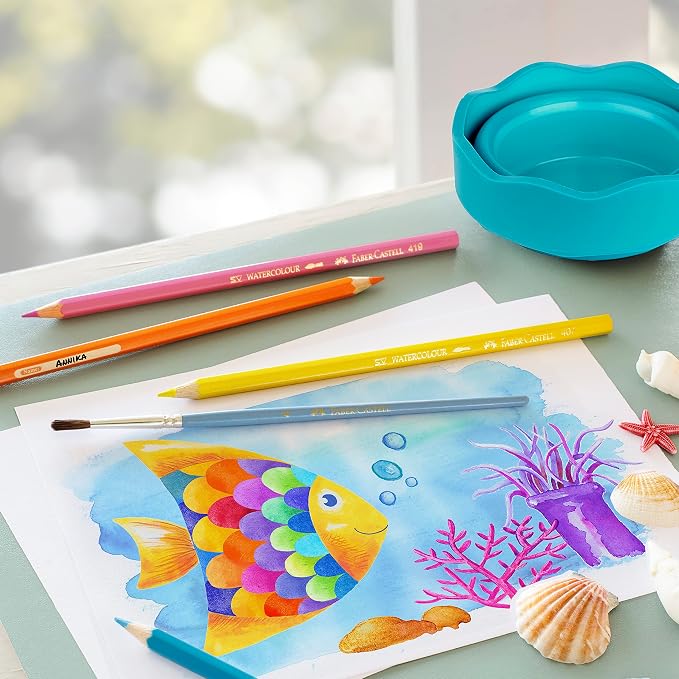 Faber-Castell Clic & Go Portable Paint Water Cup - Image 3
