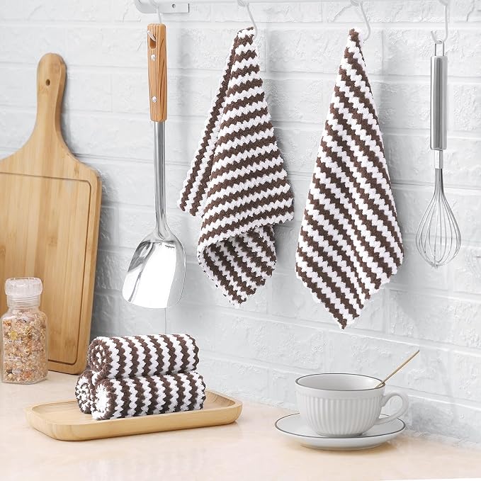 Homaxy 18 Pack Kitchen Dish Cloths, Ultra Soft and Absorbent Dish Towels - Image 7