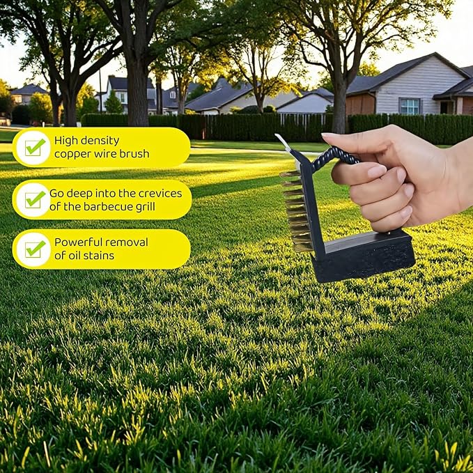 3-in-1 Heavy Duty Grill Brush - Image 8
