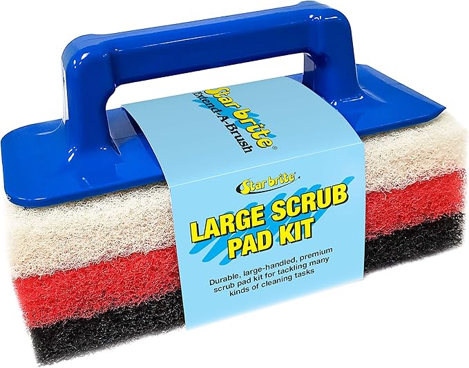 STAR BRITE Large Scrub Pad Kit by Starbrite