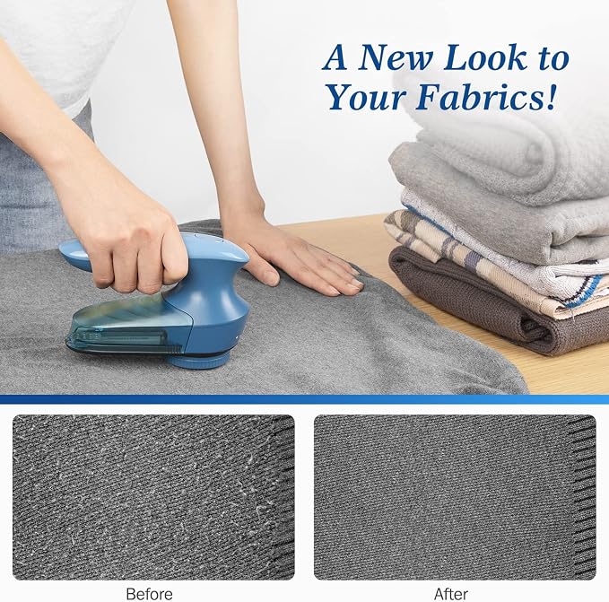 BEAUTURAL Fabric Shaver and Lint Remover, Sweater Defuzzer - Image 2