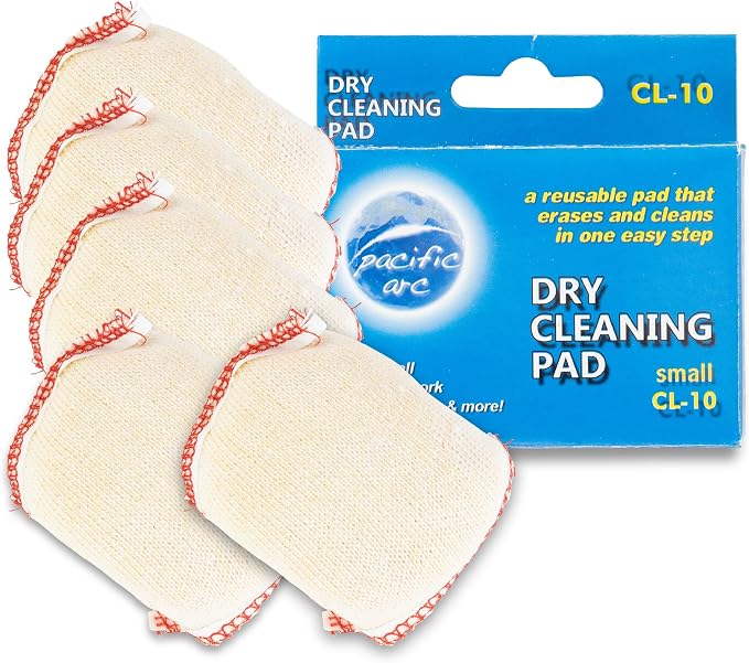 5 Pack | Pacific Arc Dry Cleaning Pads Small by PacificArc