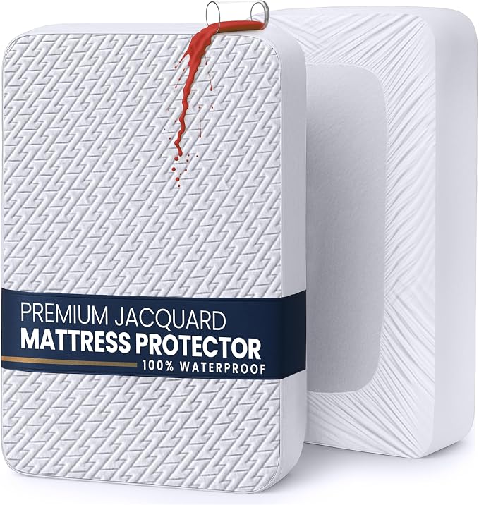 Utopia Bedding Waterproof Mattress Protector Full Size, Premium 3D Air Soft by UTOPIABEDDING