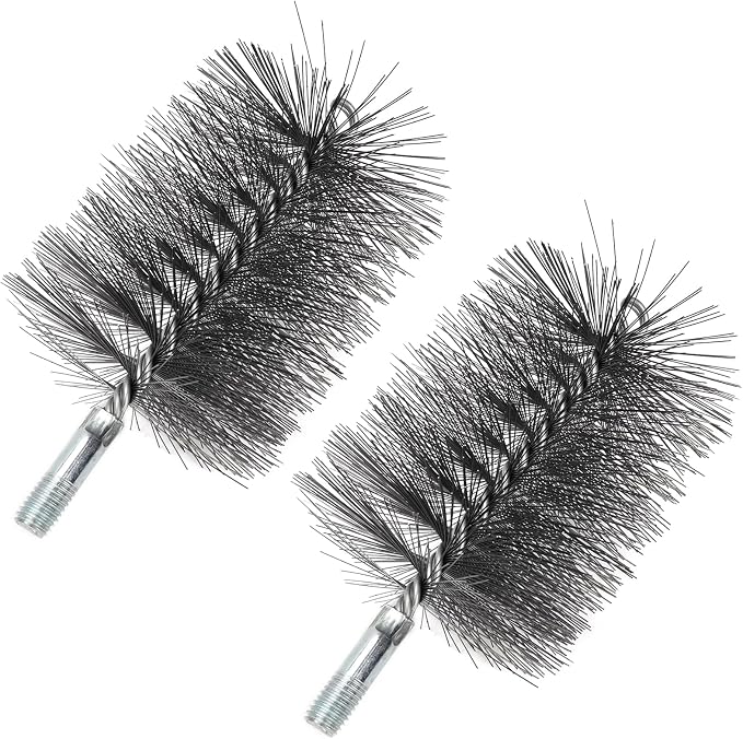 4" Chimney Steel Cleaning Brush by SOEKAVIA