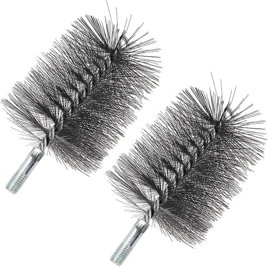 4" Chimney Steel Cleaning Brush by SOEKAVIA