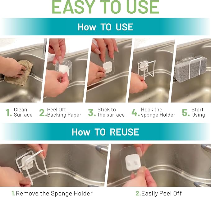 Hook LAB Reusable Sponge Holder - Image 7