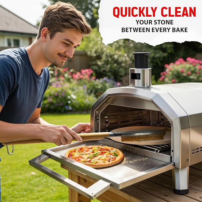 Pizza Oven Accessories, Pizza Oven Brush - Image 6