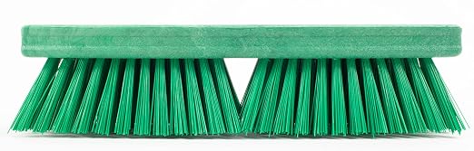 SPARTA Plastic Floor Scrub Brush, Brush Head Only, Deck Brush by SPARTA
