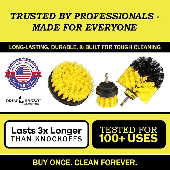 Drillbrush Drill Brush Attachment Set - Image 8