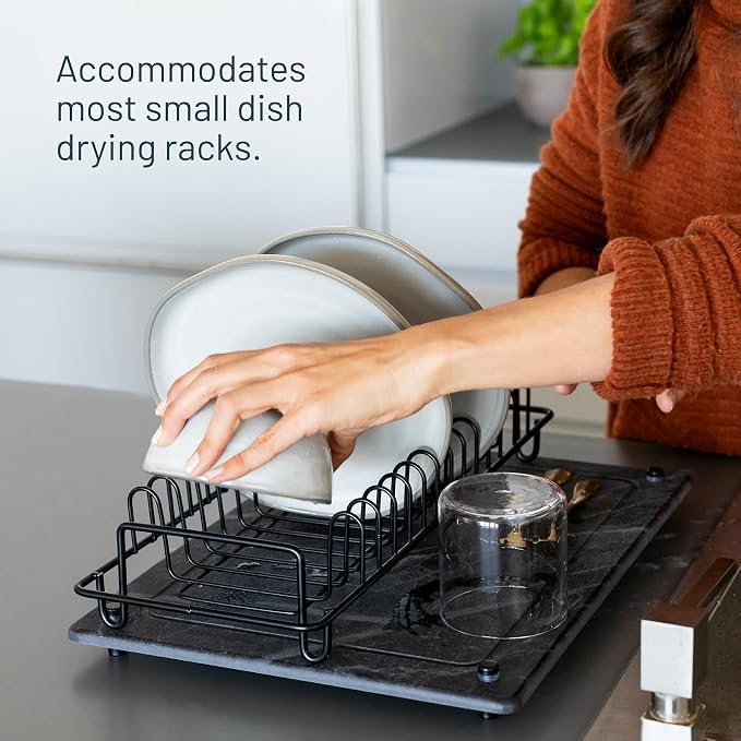 Natural Dish Drying Mat – Eco-Friendly, Rapid-Dry Technology | Modern Design | - Image 4