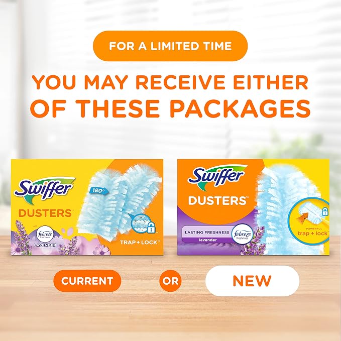 Swiffer Dusters Refill for Cleaning, Feather & Microfiber Duster Disposable - Image 2