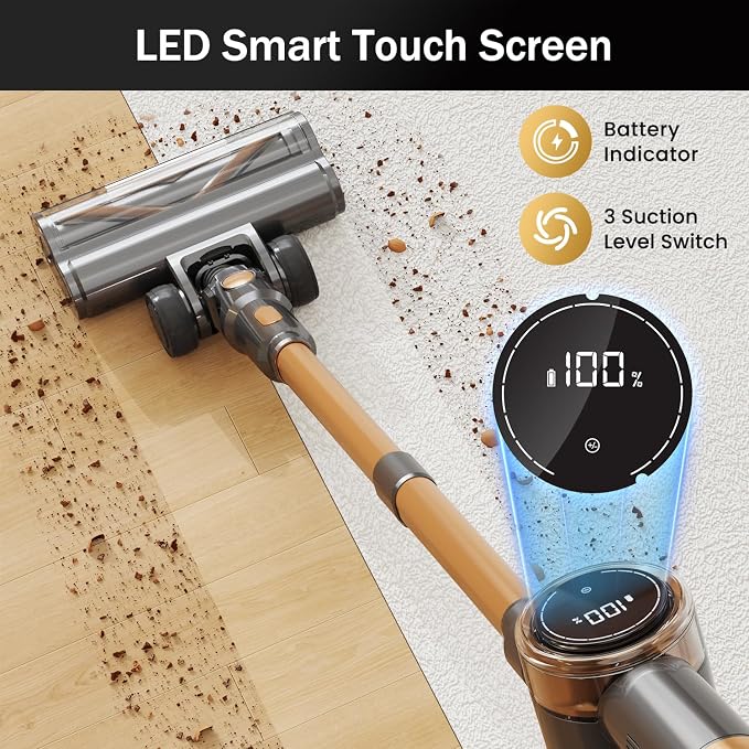 Cordless Vacuum Cleaner, 10-in-1 Lightweight Stick Vacuum - Image 6