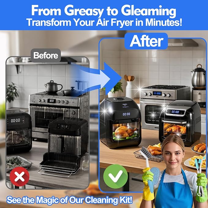 XANGNIER Air Fryer Cleaner Brush Kits - Image 2