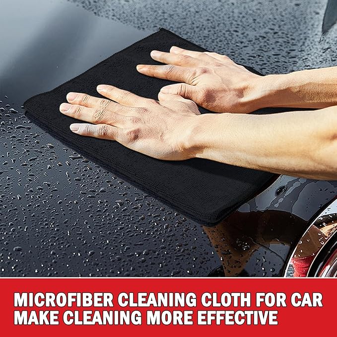 AIDEA Microfiber Cleaning Cloth 24 Pack, Microfiber Towels - Image 2