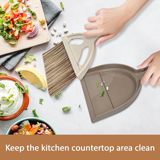 Small Mini Hand Broom Dustpan : Small Broom and Dustpan Set, Mini Broom and - Image 2