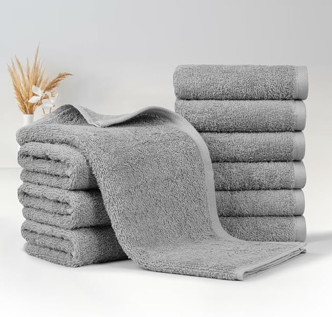 Amazon Basics Soft and Thick Cotton Hand Towels - Image 5