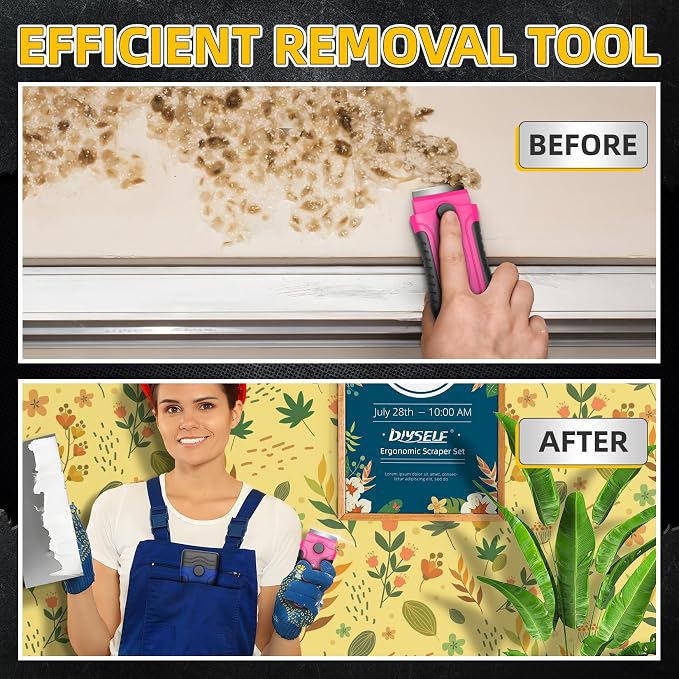DIYSELF 1 Pack Razor Blade Scraper - Image 3