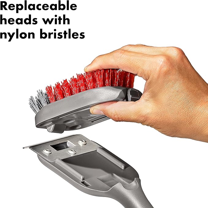 OXO Good Grips Grilling Cold Clean Grill Brush - Image 6