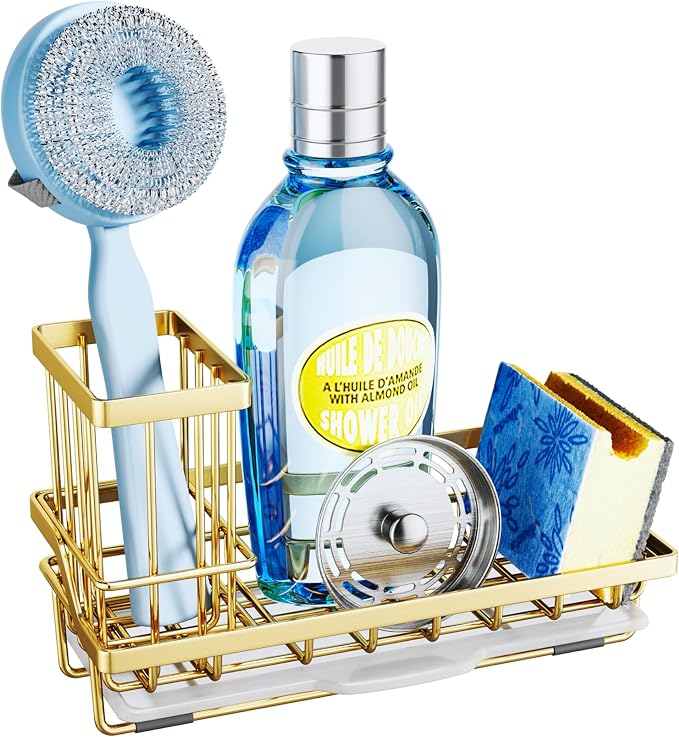 SWTYMIKI Sink Caddy Kitchen Sink Organizer by SwtyMiki-TidyHomeSweetLife