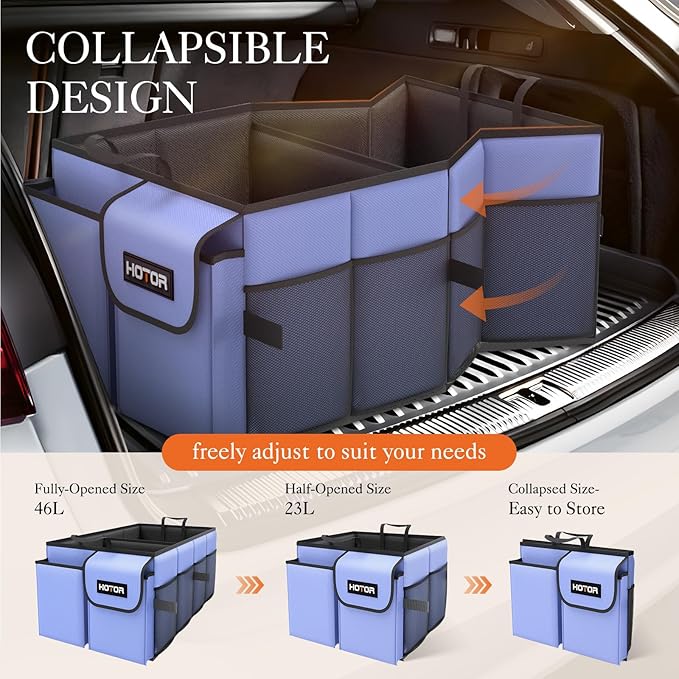 HOTOR Large-Capacity Trunk Organizer - Image 4
