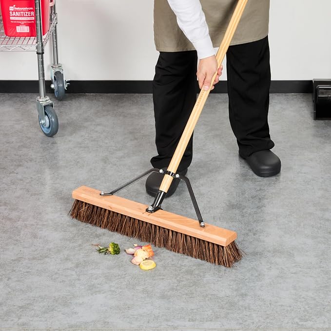 Restaurantware-BROOM HEAD ONLY: Clean Tek Professional 24-Inch Indoor Broom Head - Image 5